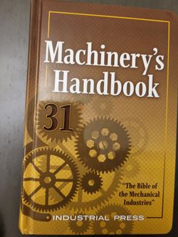 Machinery's Handbook 31st Edition
