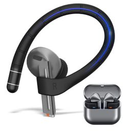 Anti-Slip Ear Hooks for Galaxy Buds 3 Pro (2024) & Galaxy Buds 3 FE (2025), Comfortable Fit | Sports Anti-Loss | Memory Titanium Alloy Ear Hooks Compa