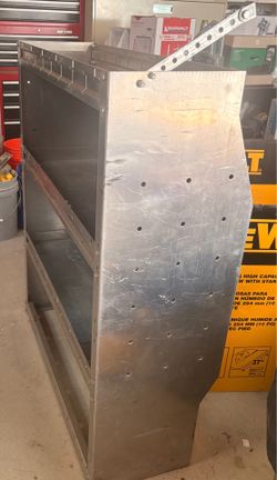 Van shelve aluminum