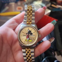 Stainless Steel Watch  Mickey Watch