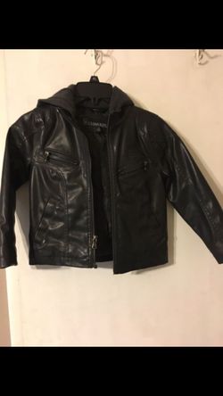 Toddler pleather jacket size 5/6