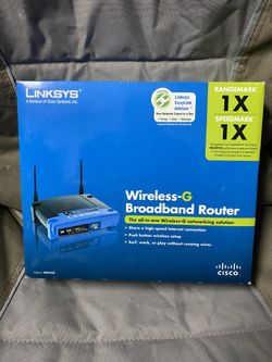 Linksys Wireless-G WRT54G $20