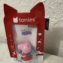 NEW Learn With Peppa Pig Tonie Audio Character - For Toniebox, Audio Play