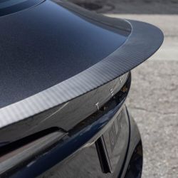 Tesla model 3 rear spoiler from UnpluggedPerformance