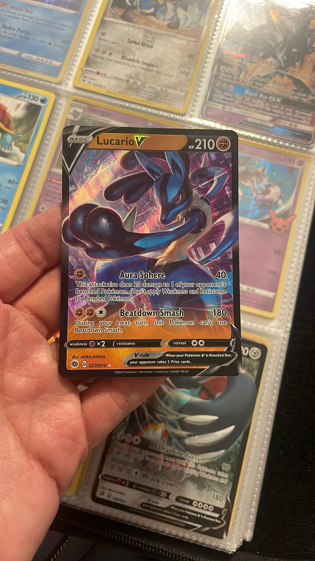 lucario v 27/73