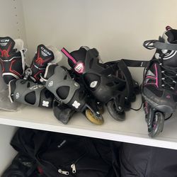 Bunch of rolller skates 12