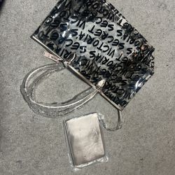 Victoria’s Secret Clear Bag With Wallets 