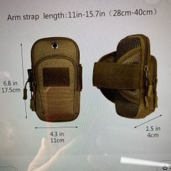 Armband Holding Bag or Pouch