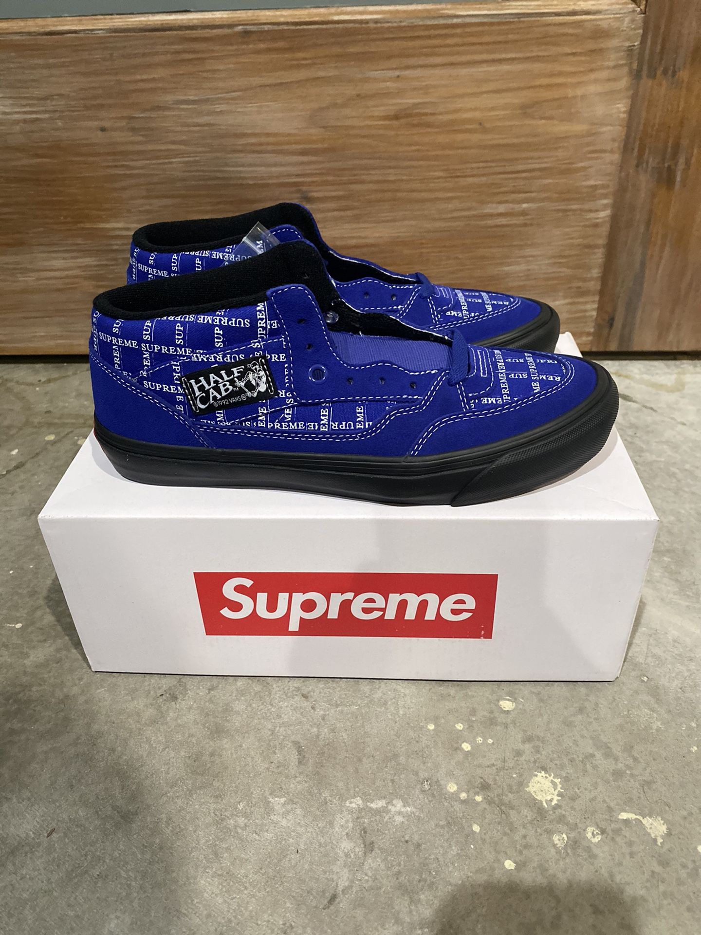 Supreme Vans Size 8. $170
