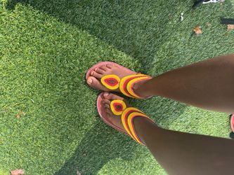 Beaded Summer Sandals US 11