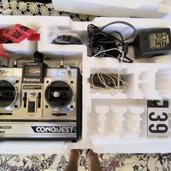 RC airplane FUTABA transmiter 
