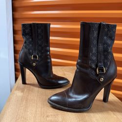 LV Heels Boots