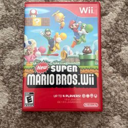 New Super Mario Bros For Nintendo Wii