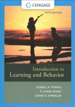 Introduction To Learning And Behavior By P.Lynne