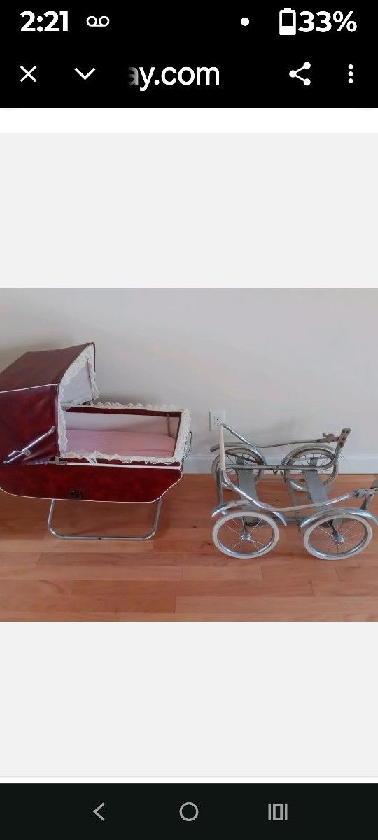 The Vintage Baby Stroller