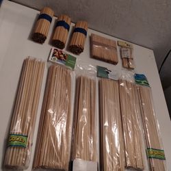 Lots Of Crafting Skewer Sticks 