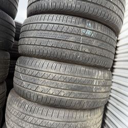 265 45 20 Vendo Un Set De Llantas Usadas En Excelente Condición Marca  Continental 