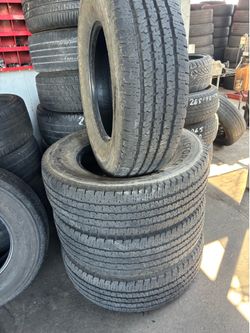 275/70R18 set of 4 used tires