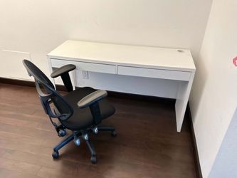 Ikea table with chair