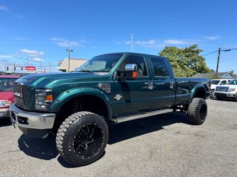 🔥 2008 Ford F-350 Super Duty XLT • Crew Cab • 8’ Bed • 6” Lift • 37” Tires on 22” Wheels • 221K Miles • Diesel — 6.4L Power Stroke • EGR Delete + Ma