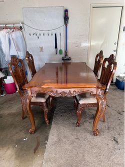 Dining table 4 chairs