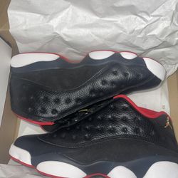 2015 Air Jordan 13 Retro Low 'Bred' with Receipt 