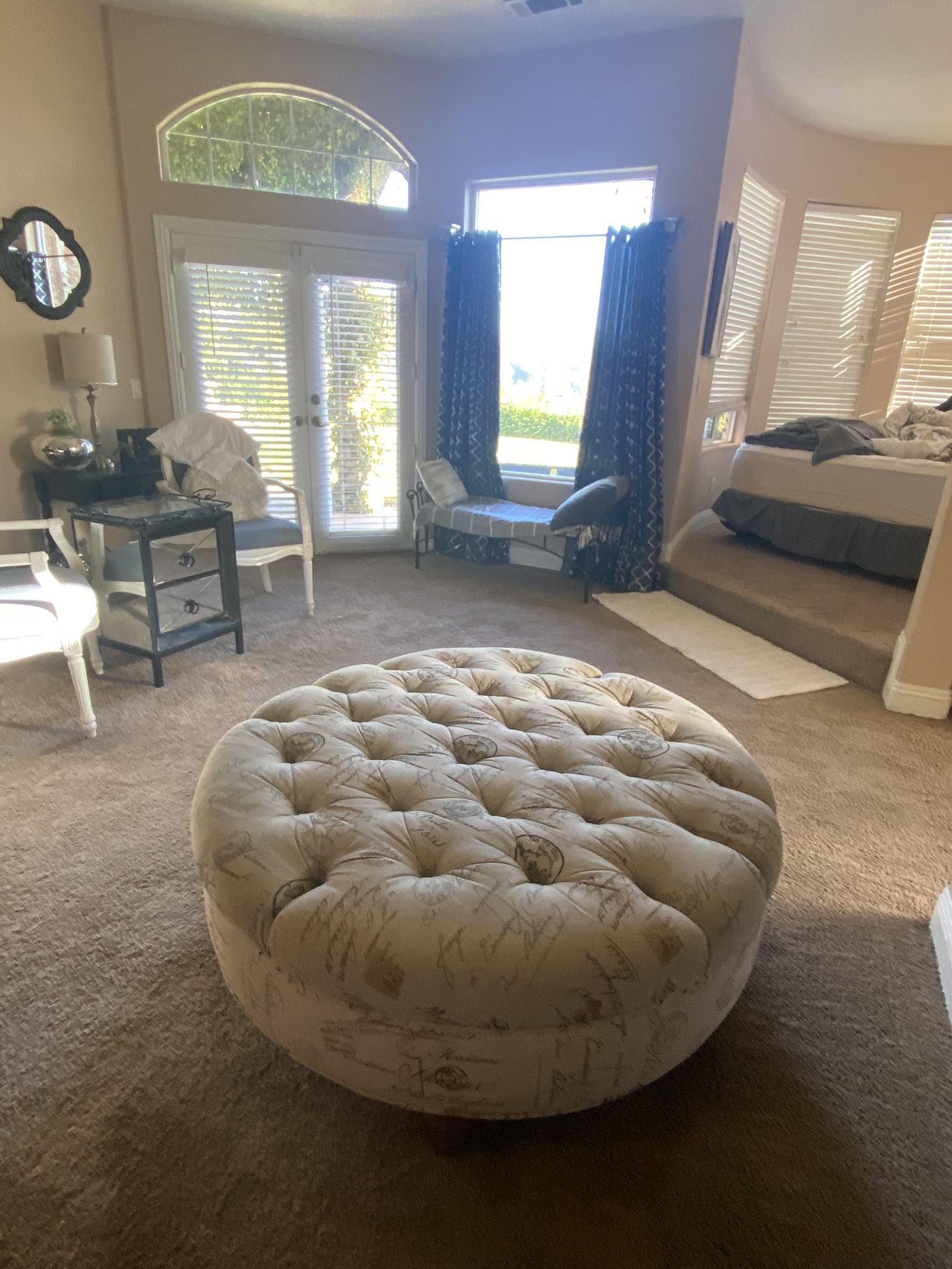 Large Ottoman  Coffee Table 