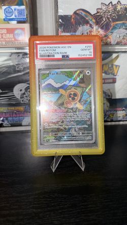 Pokemon PSA 10 Fan Rotom