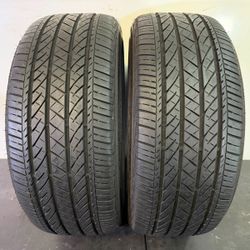 V845   235 45 18 94V  Bridgestone Turanza EL 440 - 2 Used Tires 75% Life 