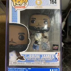 Funko pop nba basketball MPLS LeBron James slab #164