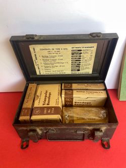 WW II First Aid Kit
