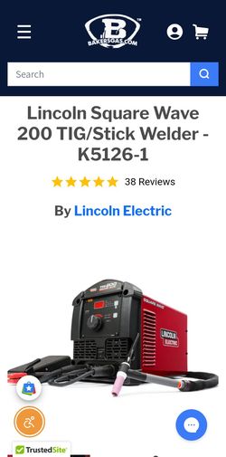 Welder Lincoln Square Wave Tig 200