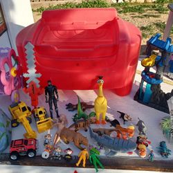 Toy Box Woth Toys Shown $30
