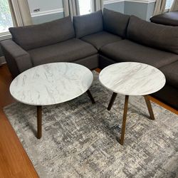 Coffee Table And End Table 