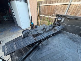 Black  Truck Running Board Steps