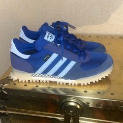 Adidas Mens 12.5 Cordura Blue Suede 