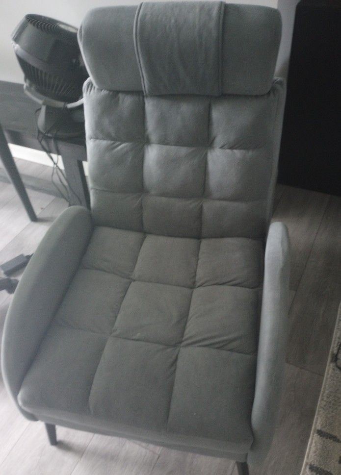 Accent Chair With Storage Ottoman