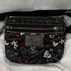 Coach Poppy Grafitti Crossbody Bag