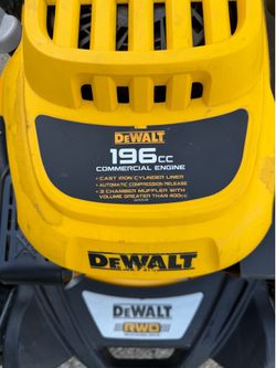 DeWalt 196cc Commercial Self- Propelled RWD Lawn Mower