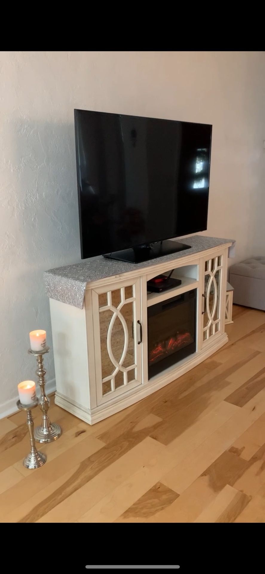 Fireplace TV Console