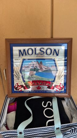 MOLSON beer mirror