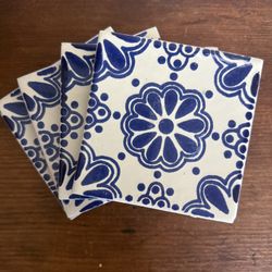 Handmade Decorative Tile - Set of 4 