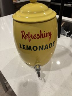 Lemonade Jar