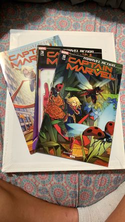 Marvel Action: Captain Marvel, Issues 3, 4, & 4
