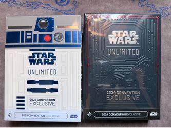 Star Wars Unlimited SWU 2024 & 2025 Convention Exclusive Brand New Sealed
