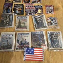 September 11, 2001 Newspaper. Magazine Collectables 