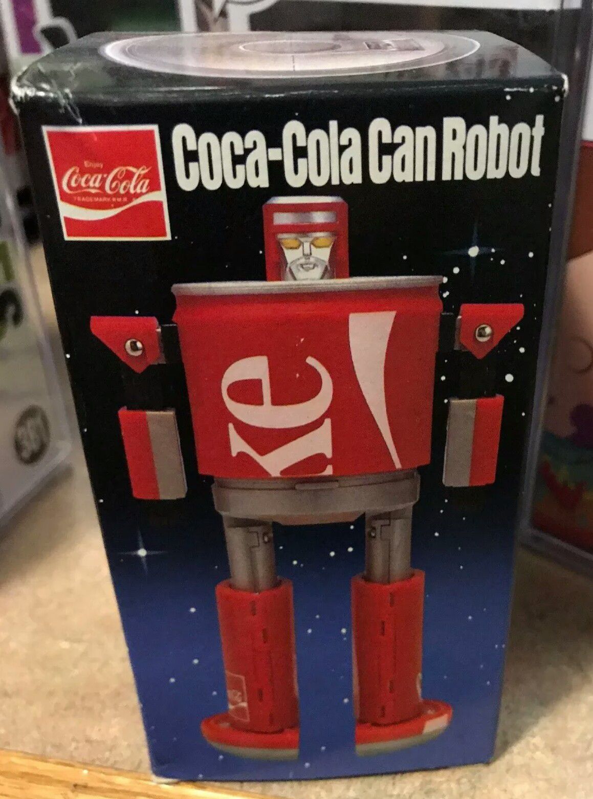 Coca-Cola Can Robot Transformer Toy