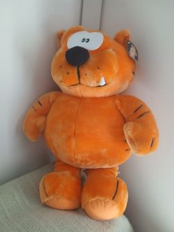 vintage 1997 Nanco Heathcliff Plush Stuffed Animal Toy