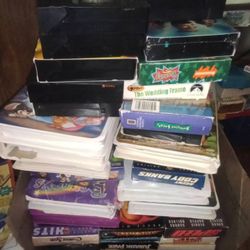 5.00 Box Full Of VHS Tapes