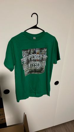 CFM Property of Countfast Mafia Green Graphic Tee
